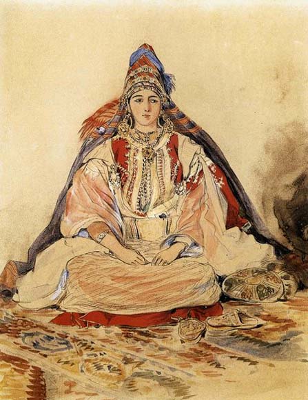 Eugene Delacroix Jewish Bride